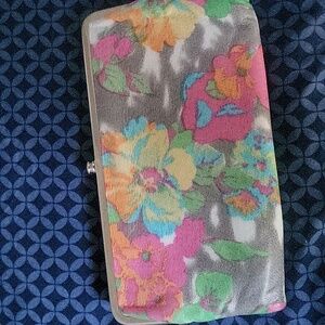 Cluch clasp double sides made of genuine leather. Perfect wallet/purse